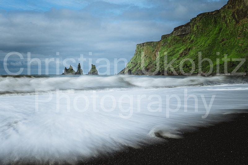 Black Sand Beach Vic